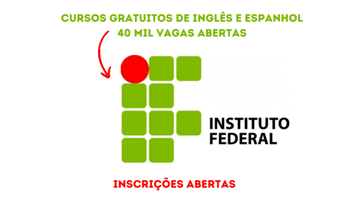 Para concorrer as vagas abertas no Instituto Federal, basta possuir o ensino fundamental. Os participantes irão receber um certificado grátis após a conclusão dos cursos gratuitos de inglês e espanhol.