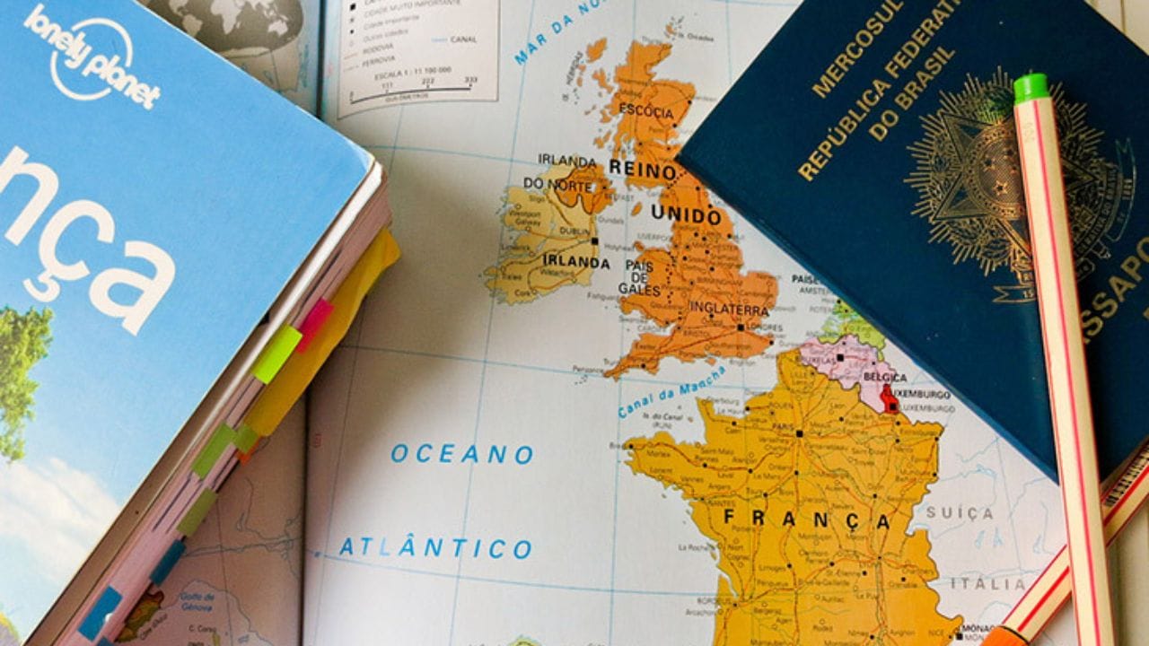 Bolsas, estudantes, exterior