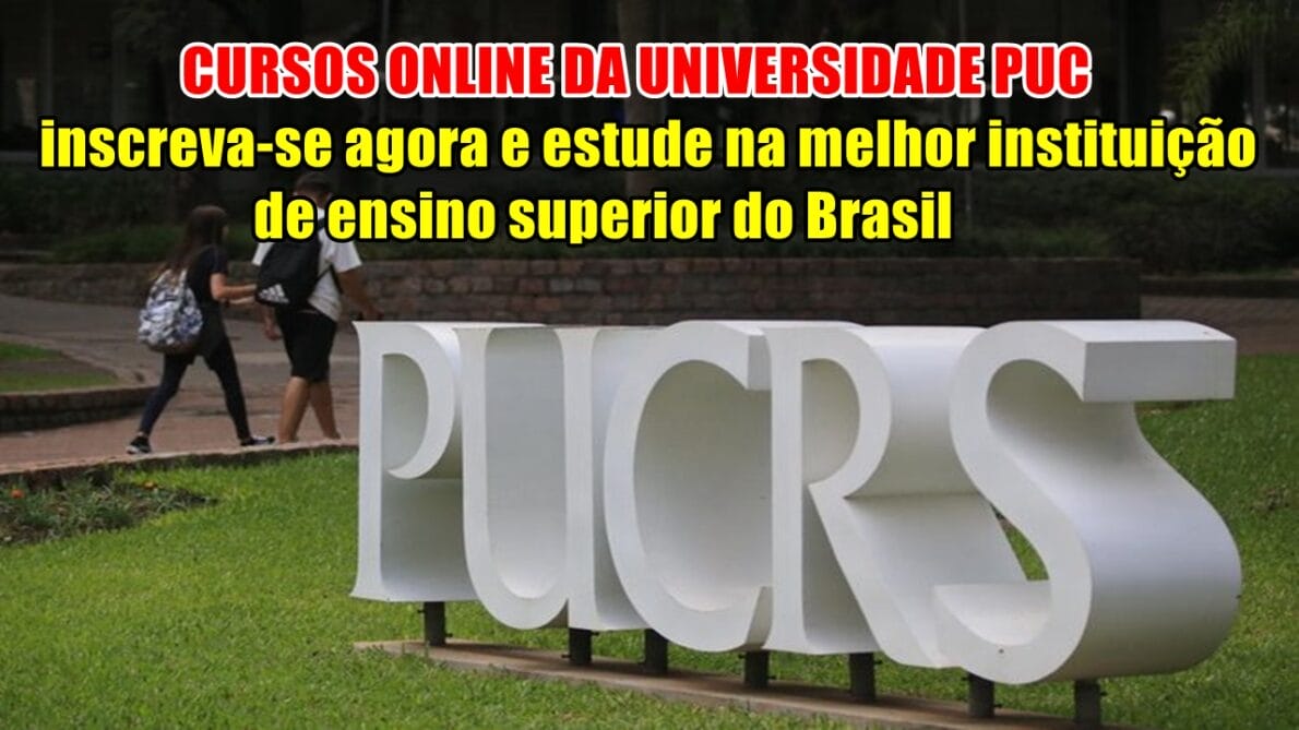 cursos online - cursos com certificado - PUCRS - univerdad PUC