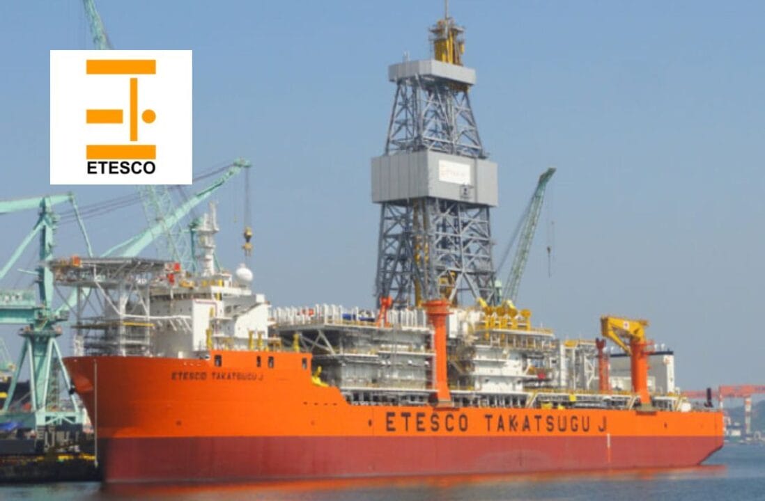 A Etesco empresa de perfuração abre vagas de emprego offshore, oportunidades para segundo oficial de máquinas, operador de ETE, auxiliares e mais