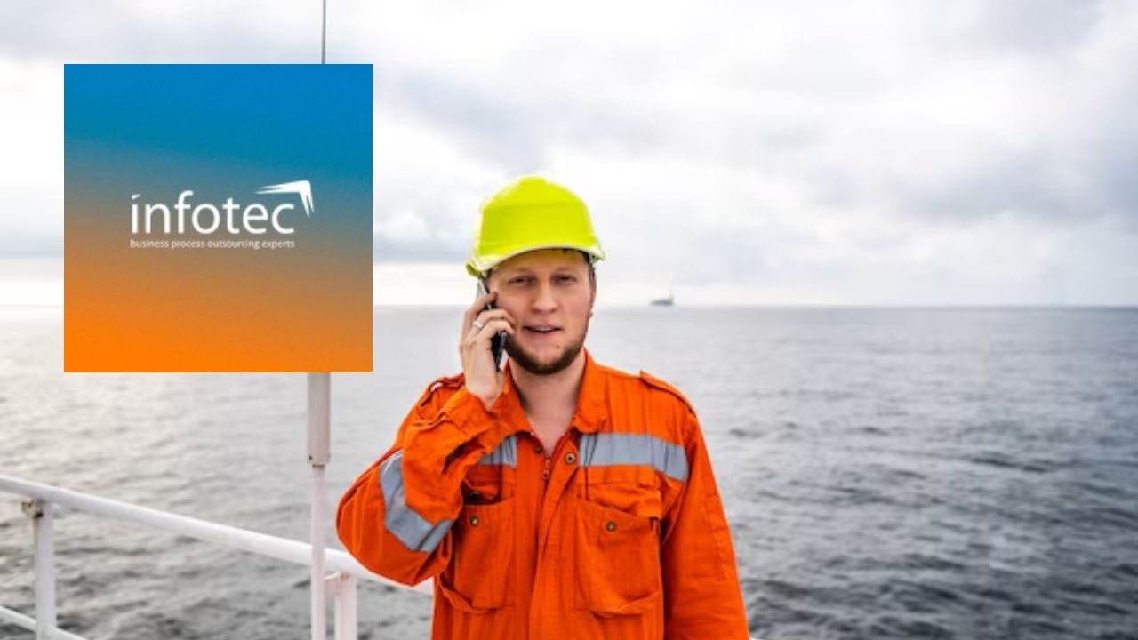 A gigante Infotec Brasil anuncia 170 novas vagas de emprego, oportunidades para marinheiro de convés, mecânico de manutenção, eletricista, marinheiro de máquinas e mais