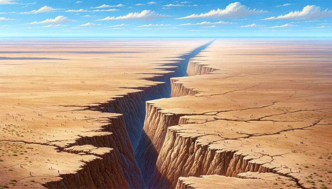 África vai se dividir em duas? Novo oceano em formação surpreende cientistas!