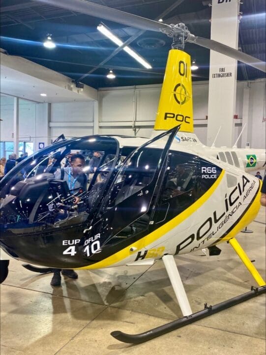 SAFRAN VAI EQUIPAR HELICÓPTEROS ROBINSON COM SISTEMA EUROFLIR