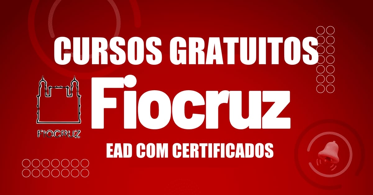 cursos gratuitos, cursos, fiocruz, EAD