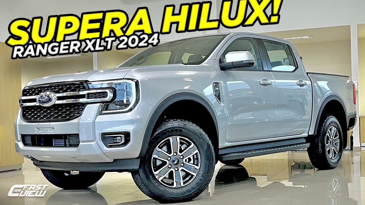Nova FORD Ranger XLT 2024 estreia com muita tecnologia, potência em dobro e conforto que a Hilux nem sonha!