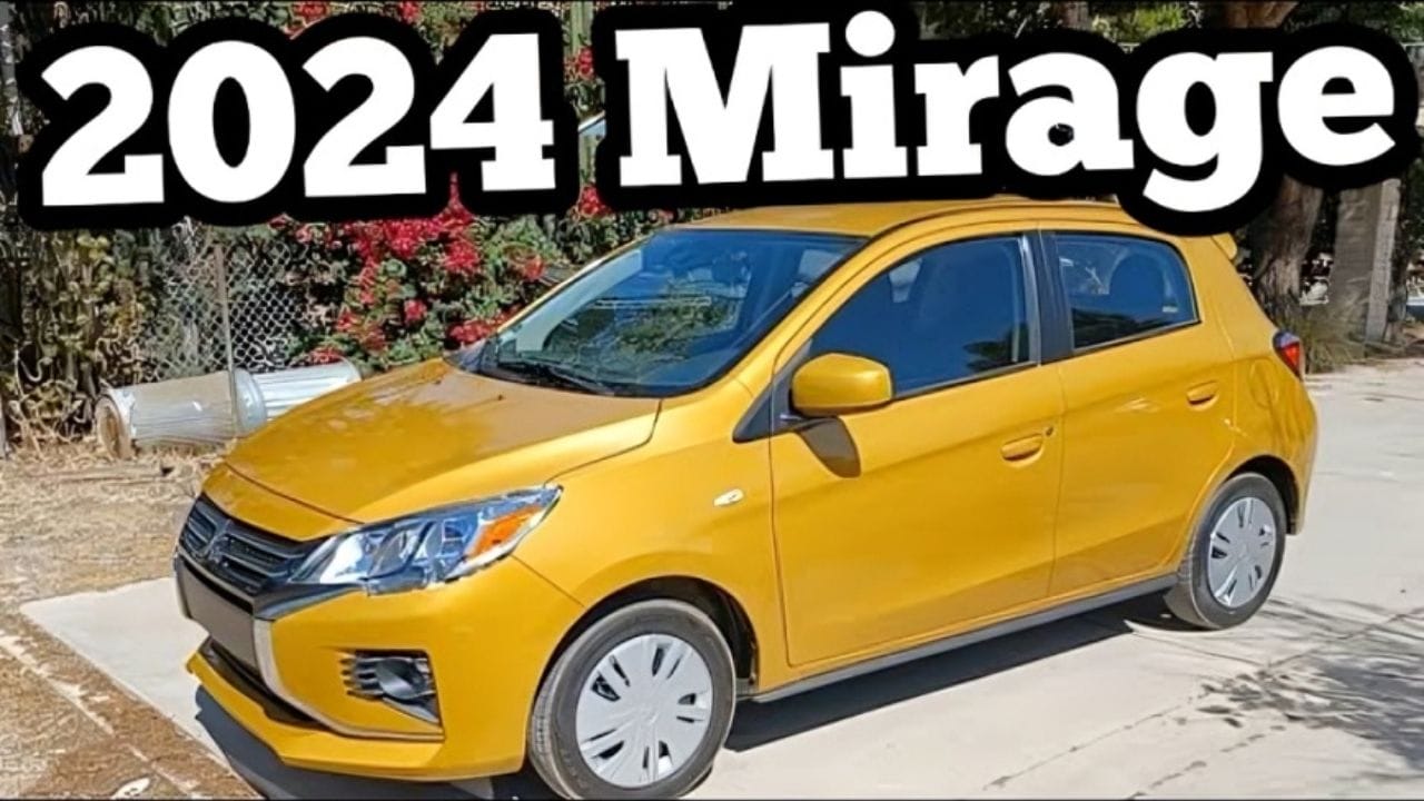 So Beautiful! Check Out the New 2024 Mitsubishi Mirage That Is a Hatch and Sold for 80 Thousand Reais