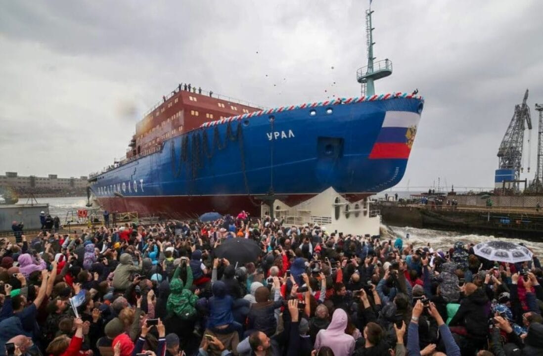 Navegando no Ártico! Navio quebra-gelo nuclear é impressionante e mostra como a engenharia naval evolui constantemente 