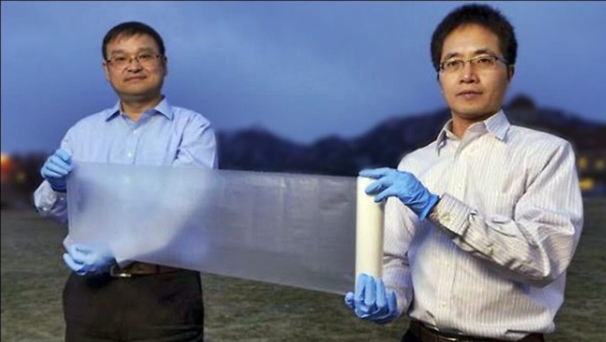 tecnologia, ar-condicionado, película, telhado