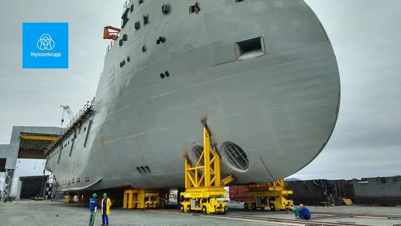 Thyssenkrupp Estaleiro Brasil Sul anuncia 49 novas vagas de emprego, oportunidades para mecânico naval, técnico de comissionamento mecânico, montador naval, jatista naval e mais