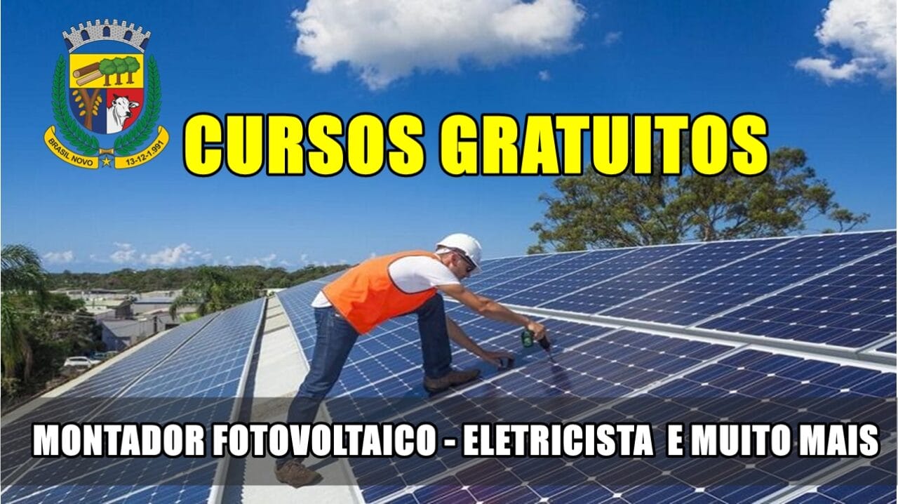 cursos gratuitos - cursos grátis - capacitação - prefeitura -