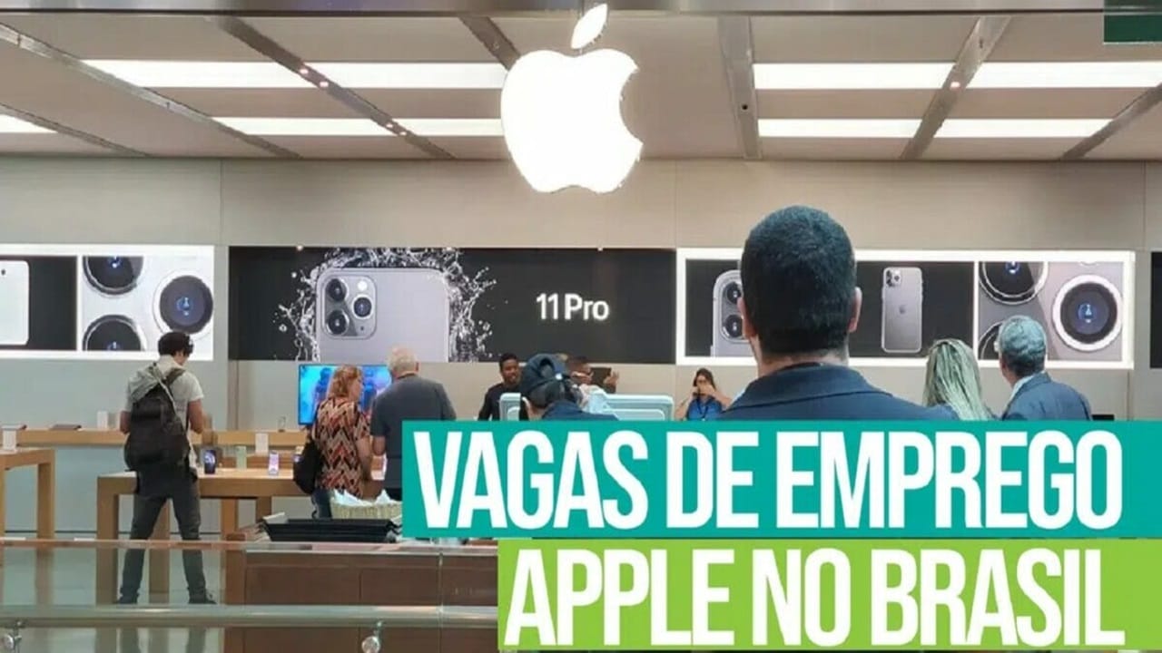 Apple, vagas, home office, emprego