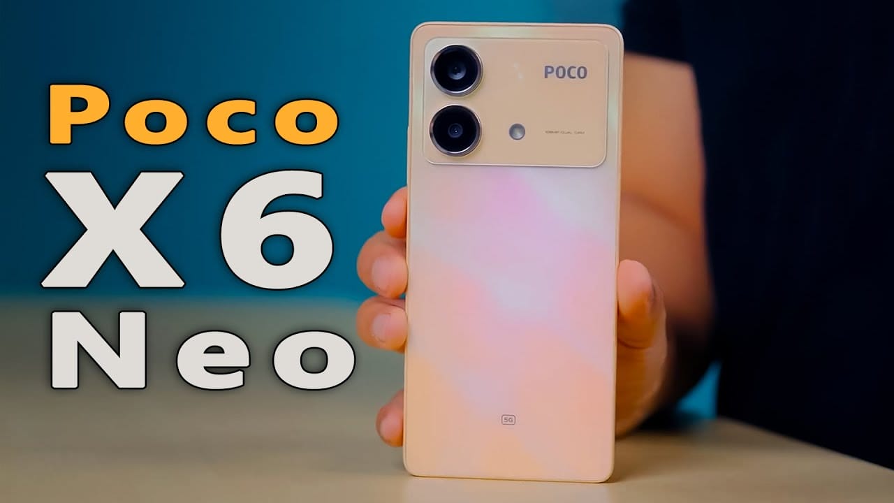 O POCO X6 Neo é um smartphone que oferece uma experiência imersiva com sua tela AMOLED de 6,67 polegadas e câmera principal de 108 MP.