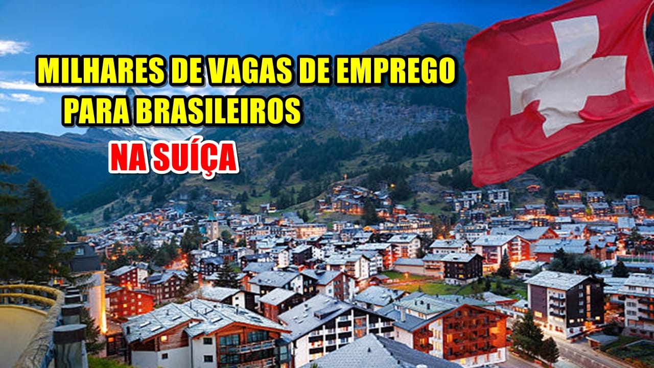 vagas - vagas abertas - vagas de emprego - vagas na Suíça -