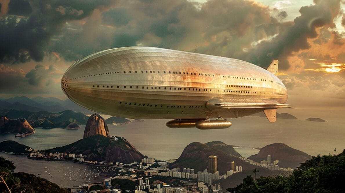 A Zeppelin, gigante alemã da aviação, revolucionou os céus com seus dirigíveis monumentais, ultrapassando 200 metros de comprimento nos anos 30