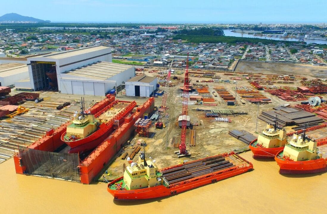 Conheça o Estaleiro Navship: um dos maiores estaleiros do Brasil, situado em Navegantes, SC