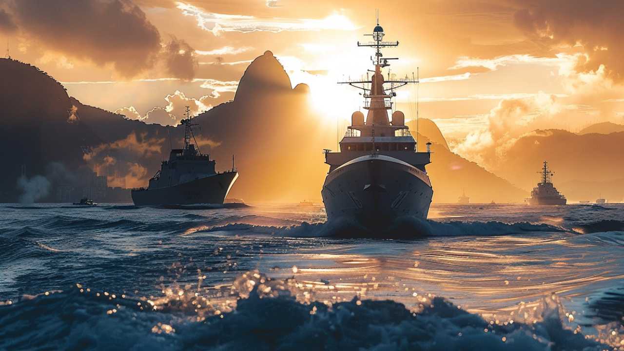 Mega operação: Marinha do Brasil e a Forças Armadas da França engajam mais de 2000 militares em exercícios conjuntos na costa brasileira