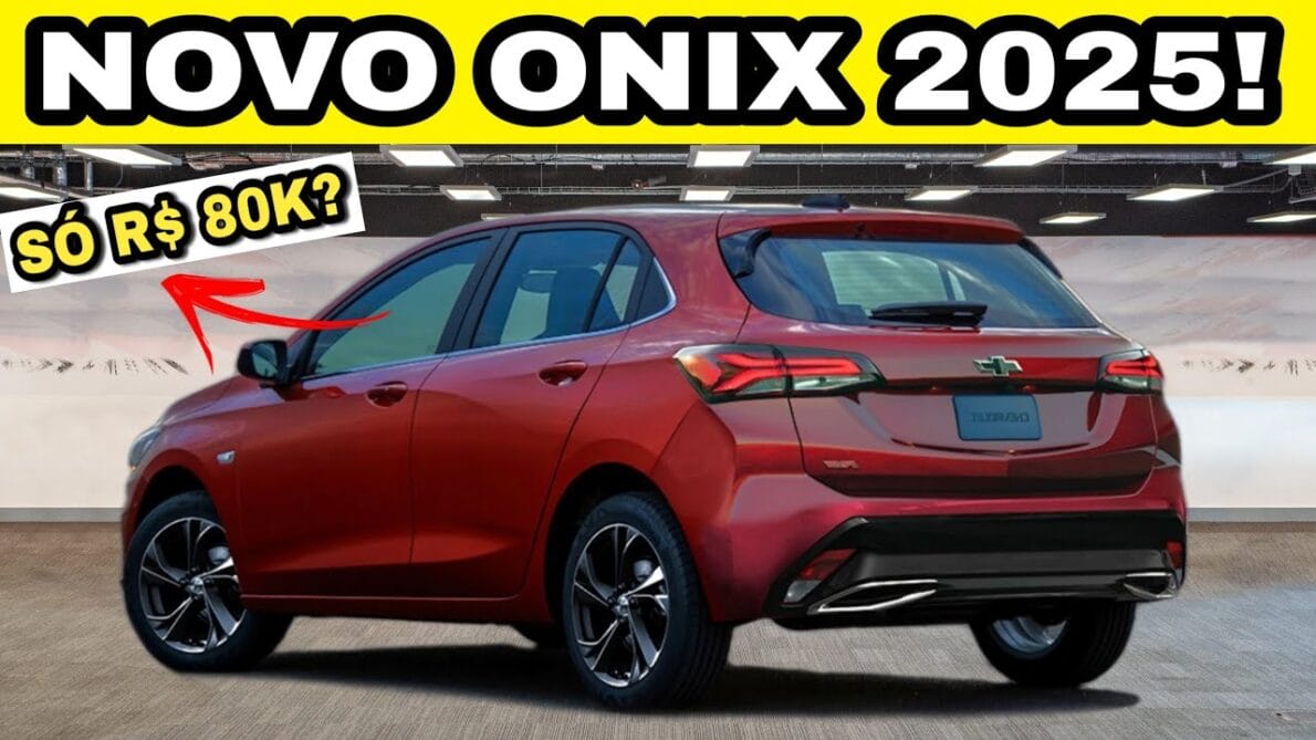Novo Chevrolet Onix 2025