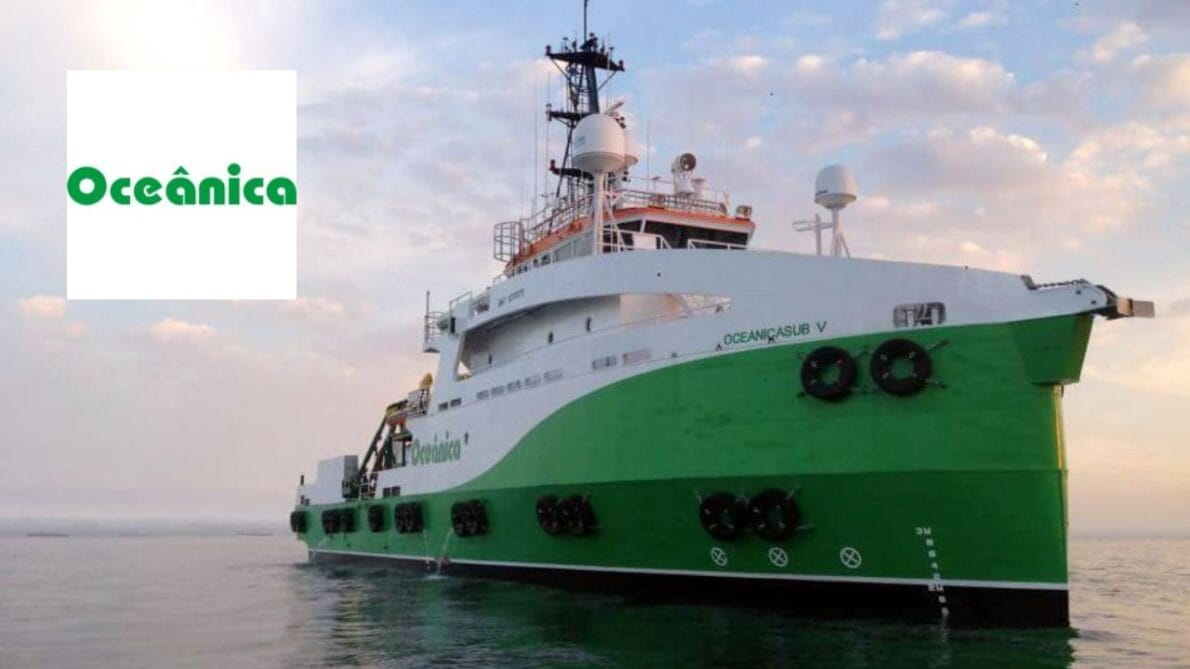 Oceânica Engenharia anuncia novas vagas de emprego offshore; oportunidades para marinheiro nacional de convés, pintor de convés, mestre de cabotagem