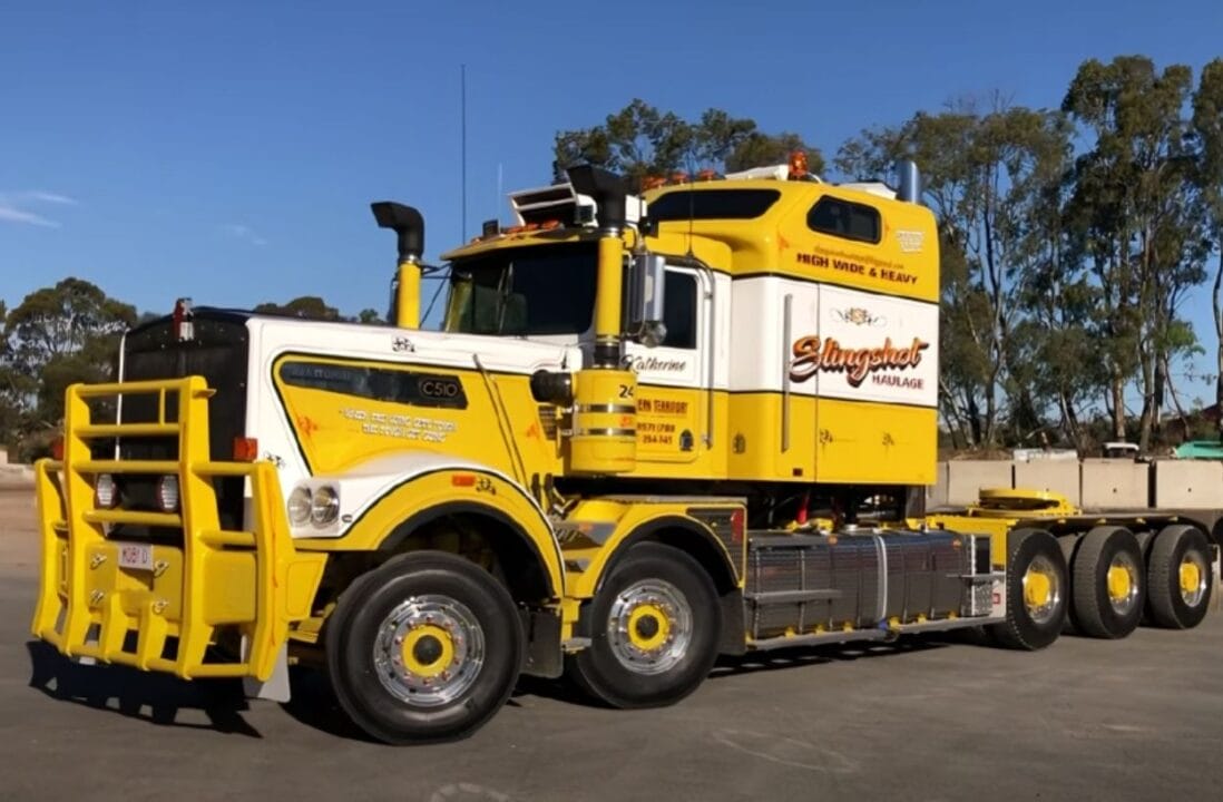 Um dos maiores caminhões do mundo! O KENWORTH C510 já chegou a ter motor Caterpillar com 1000 cavalos de potência
