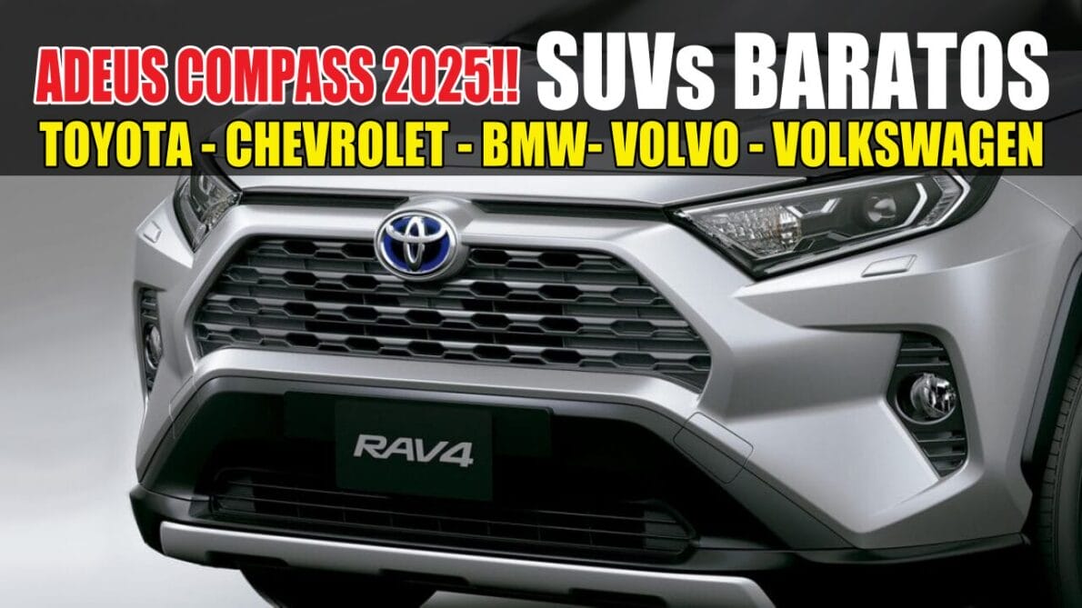 toyota - SUV - compass - jeep compass - Toyota RAV4 - Trailblazer - X1 - Tiguan - chevrolet -
