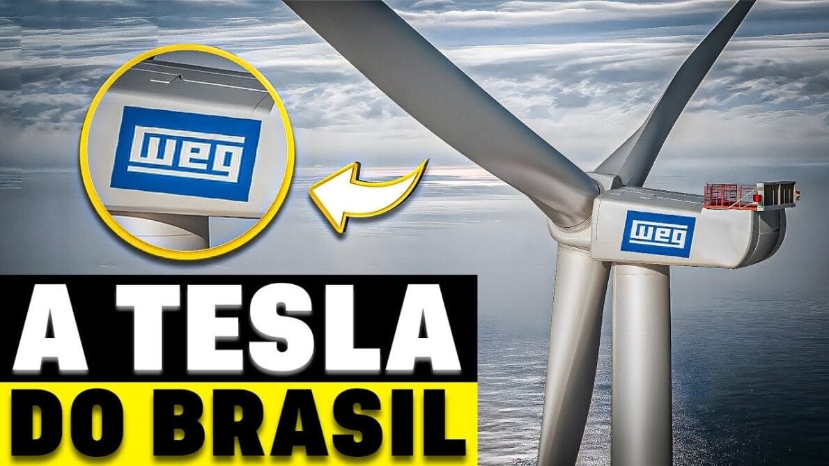 WEG - turbinas - motores elétricos - aerogeradores - geradores - tesla - elétricos - bilionários - ações da WEg - WEG bolsa de valores -