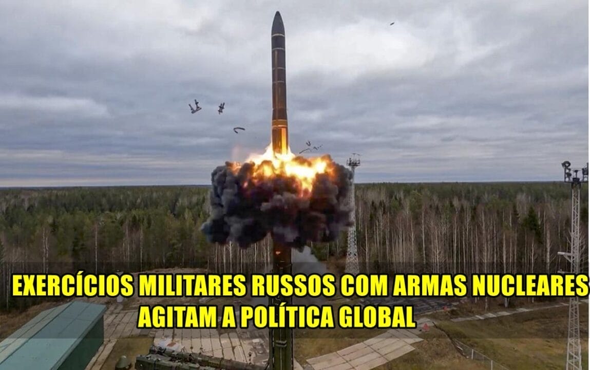 Putin - armas nucleares - exercícios militares - guerra da Ucrânia - OTAN