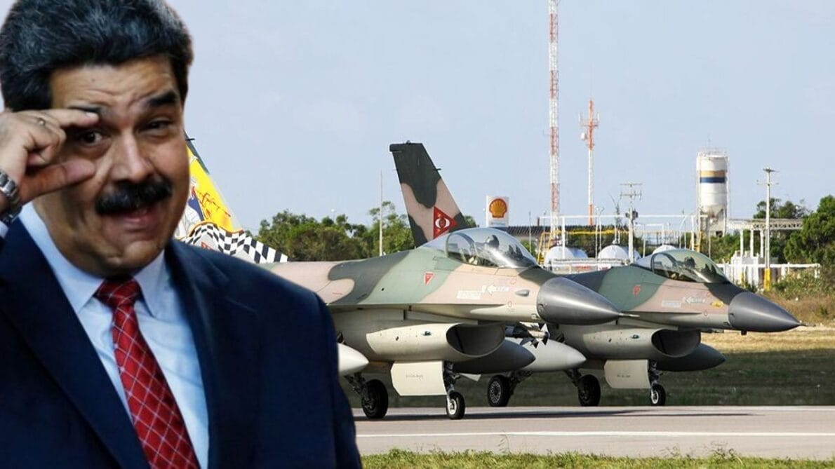 Caças F-16 da Força Aérea Bolivariana interceptam e neutralizam duas aeronaves sem identificação que invadiram o espaço aéreo da Venezuela, destacando a capacidade de defesa aérea do país