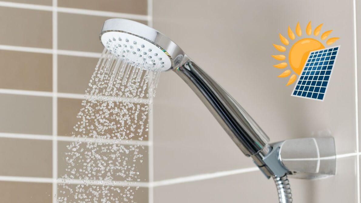 Como uma placa solar pode ajudar a reduzir a conta de luz ao alimentar um chuveiro elétrico, economizando nos custos mensais