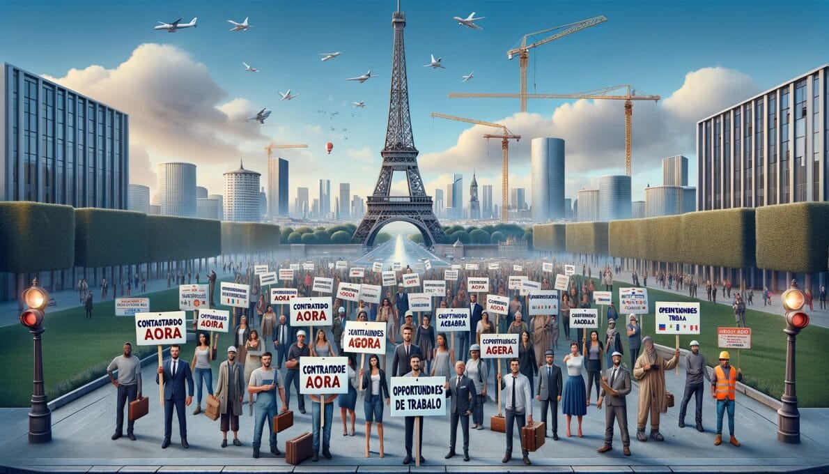 Escassez de mão de obra França abre vagas para quem fala português com salários de mais de € 2.000 euros;