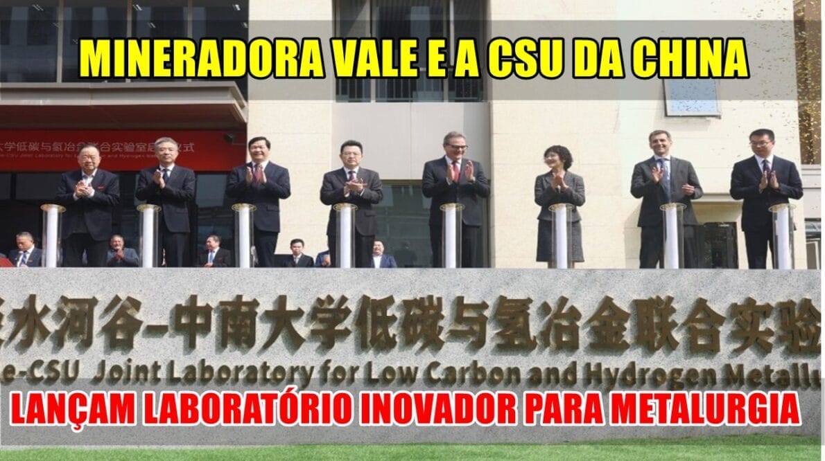 Mineradora Vale - China - Metalurgia - carbono - hidrogênio