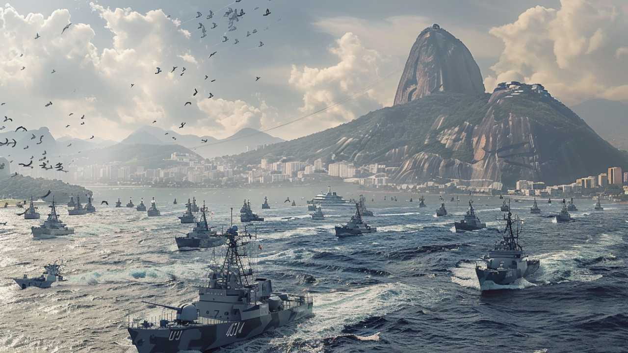 PRONAV fortalecerá a defesa marítima da Marinha do Brasil com a inclusão de oito novos navios, melhorando significativamente a capacidade de vigilância e proteção das águas territoriais brasileiras