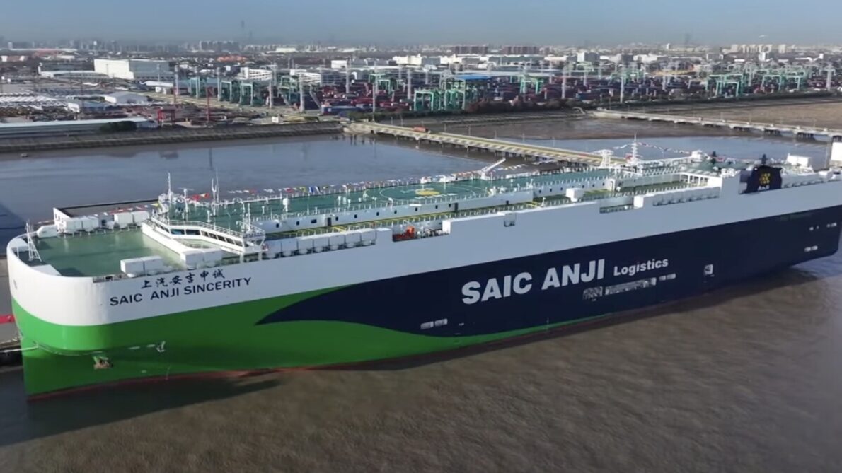 navio - navio cargueiro - GNL - carros elétricos - transporte e logística - China