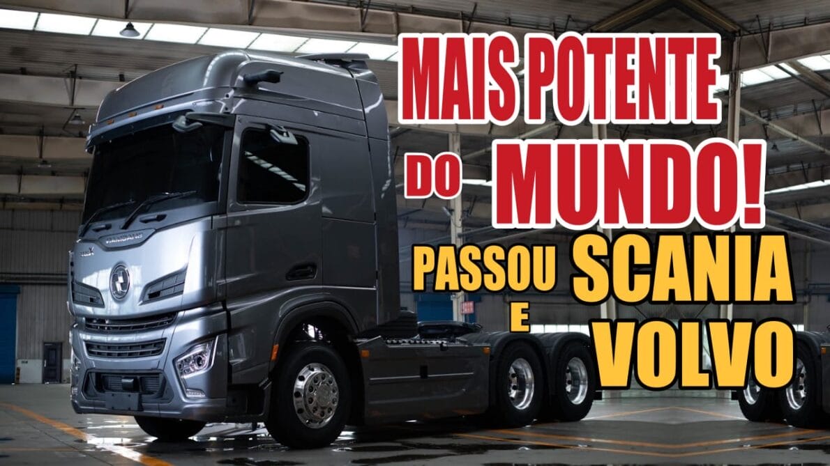 scania - volvo - shacman - cv - motor - china - chines - asiático - caminhões potentes