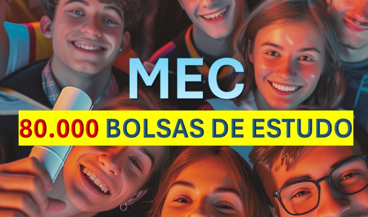 bolsas de estudo, cursos, MEC