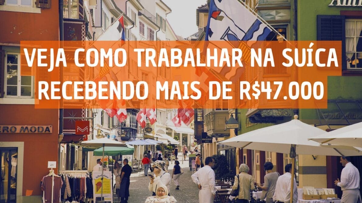 vagas na suíça - vagas no exterior - home office no exterior