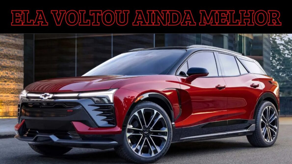 blazer - chevrolet -blazer ev rs - carro elétrico