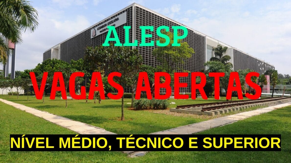 ALESP, processo seletivo, vagas abertas
