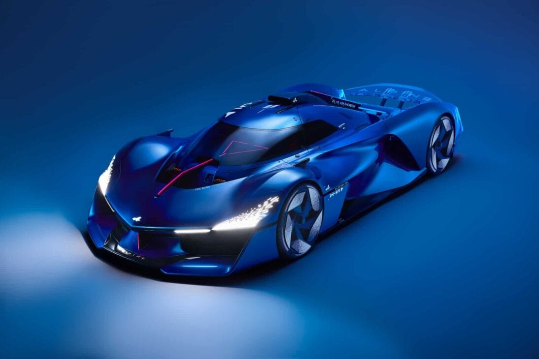 alpine - Alpenglow Hy4 - supercar - hydrogen combustion