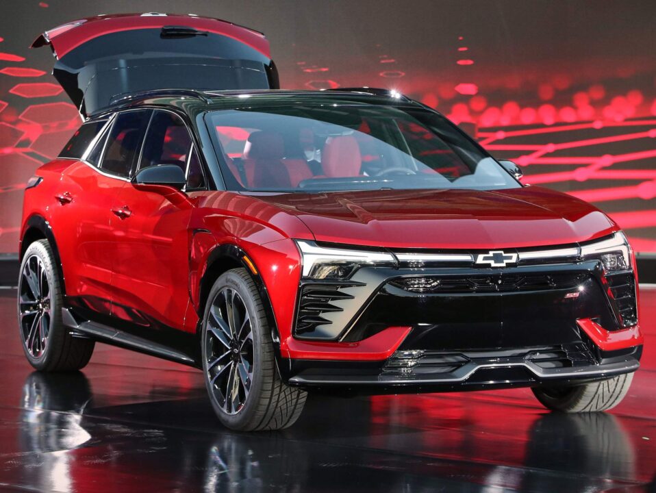 blazer - chevrolet -blazer ev rs - electric car