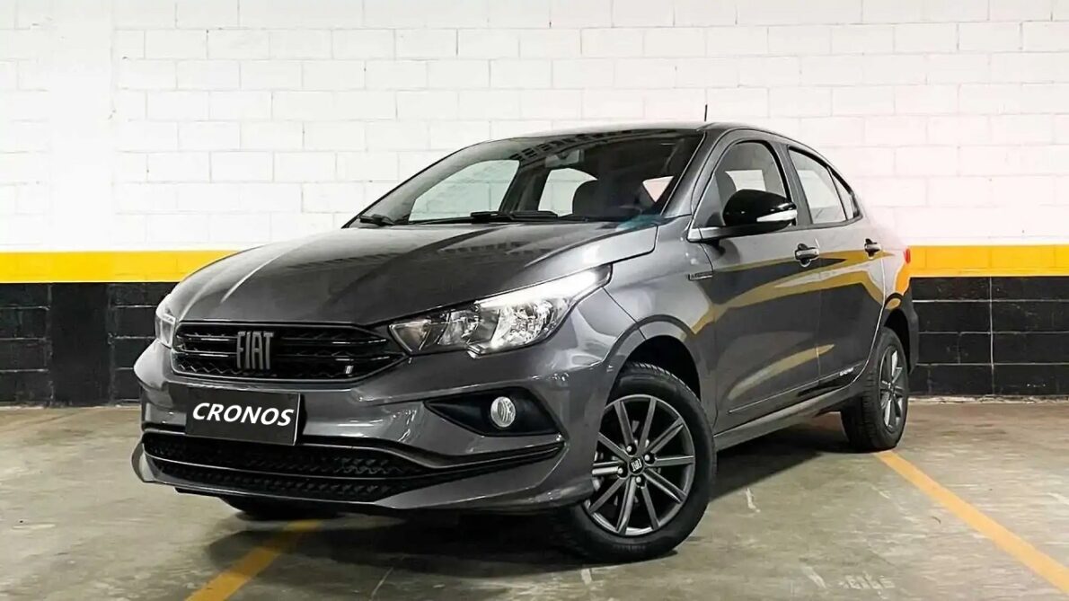 Fiat - Cronos - motor turbo