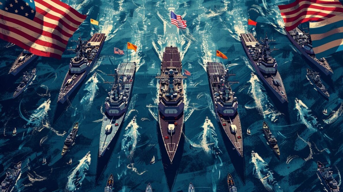navios - eua - china - marinha