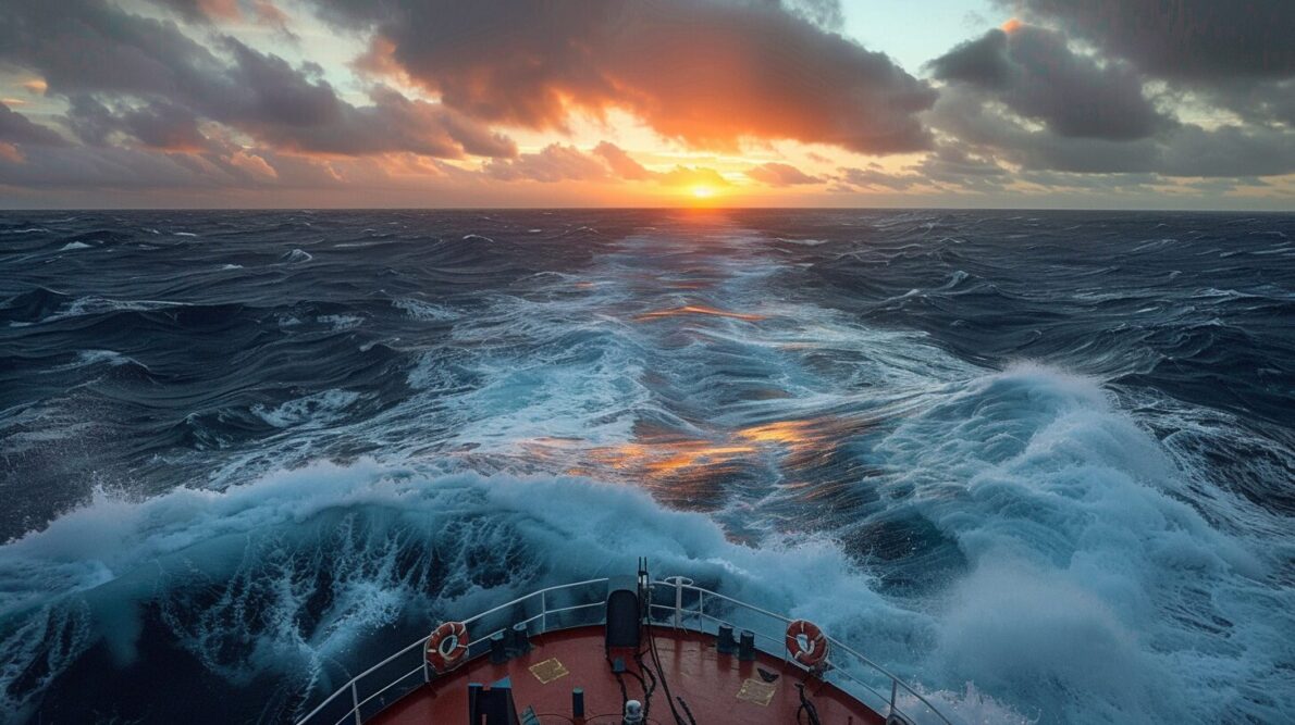 passagem de drake - oceano - navios