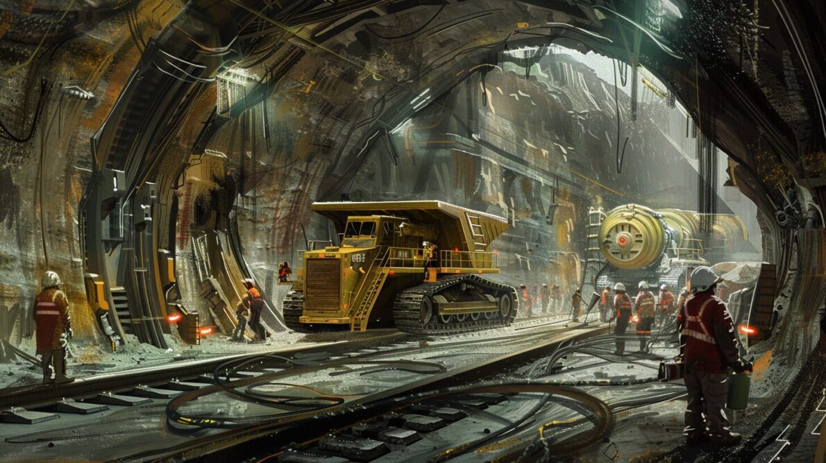 mine - electric truck - vale - caterpillar