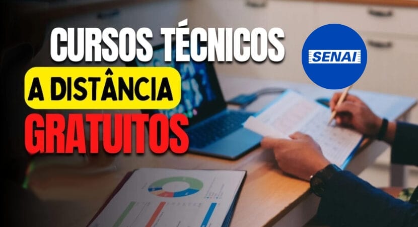 cursos - senai - técnicos - cursos técnicos - EAD - certificado - cursos online - logística - tecnologia - mecânica -