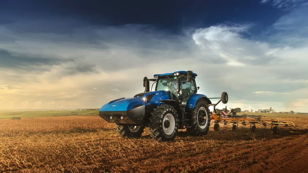 tractors - tractor - new holland - green fuel