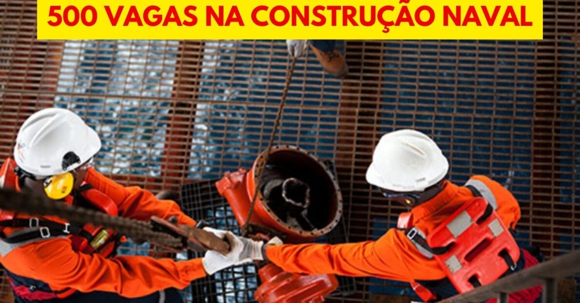 Multinacional de construção naval na França abre 500 vagas de emprego! Trabalhe em um dos setores mais dinâmicos e promissores da indústria global!