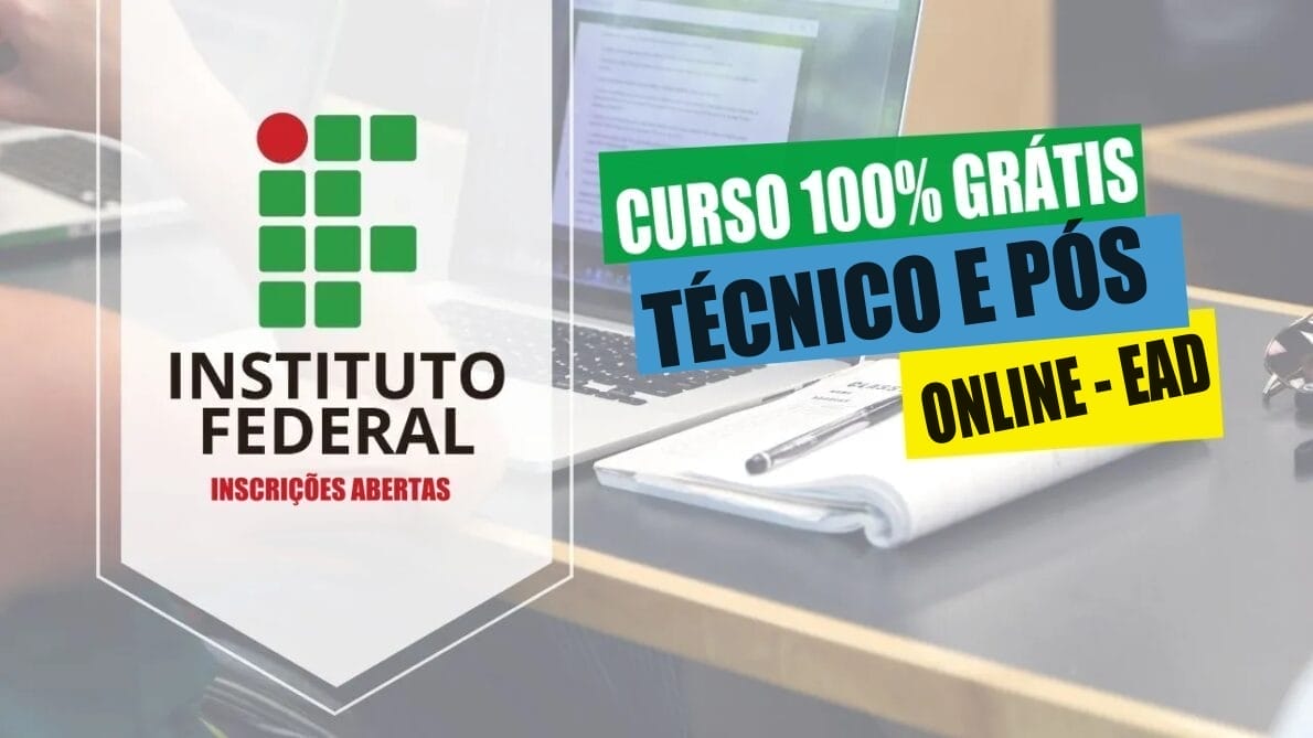 cursos - técnicos - graduado - cursos online - cursos técnicos - cursos gratuitos - ead - a distancia - instituto federal
