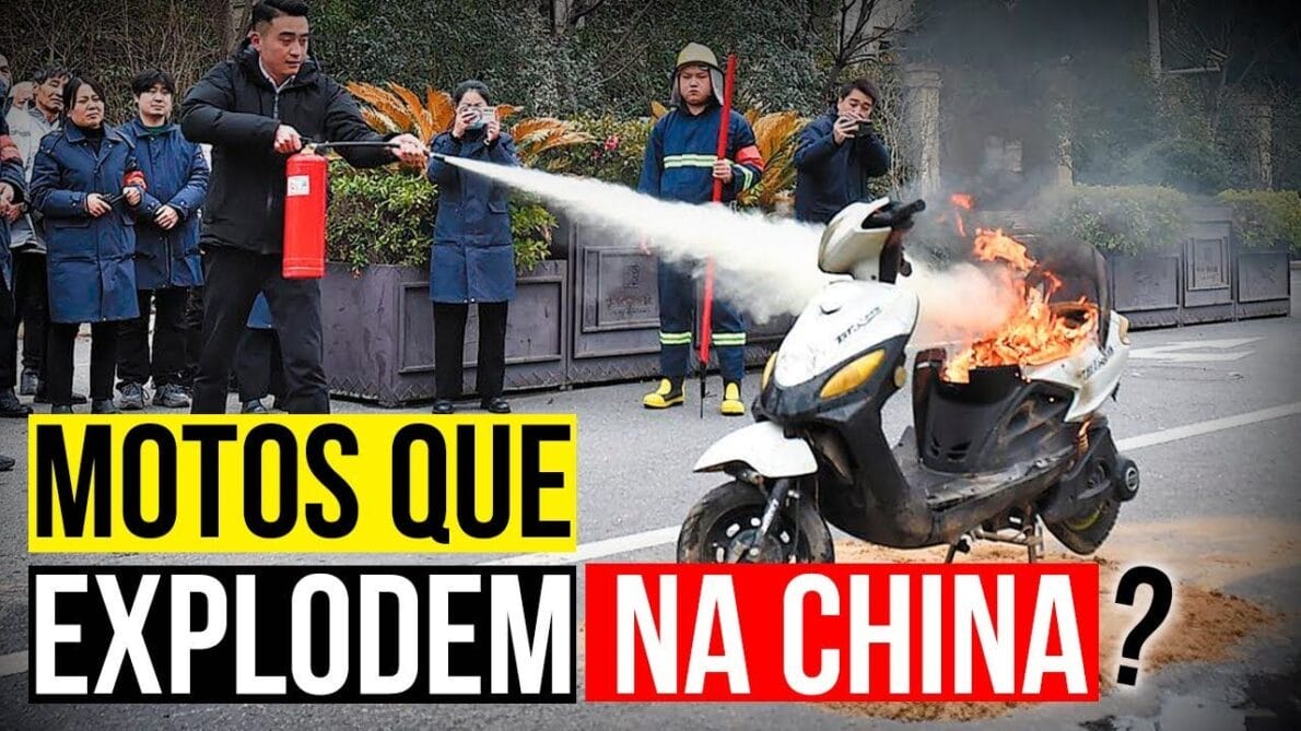 Incêndios causados por motos elétricas têm sido um problema crescente na China, com quase 60 ocorrências por dia