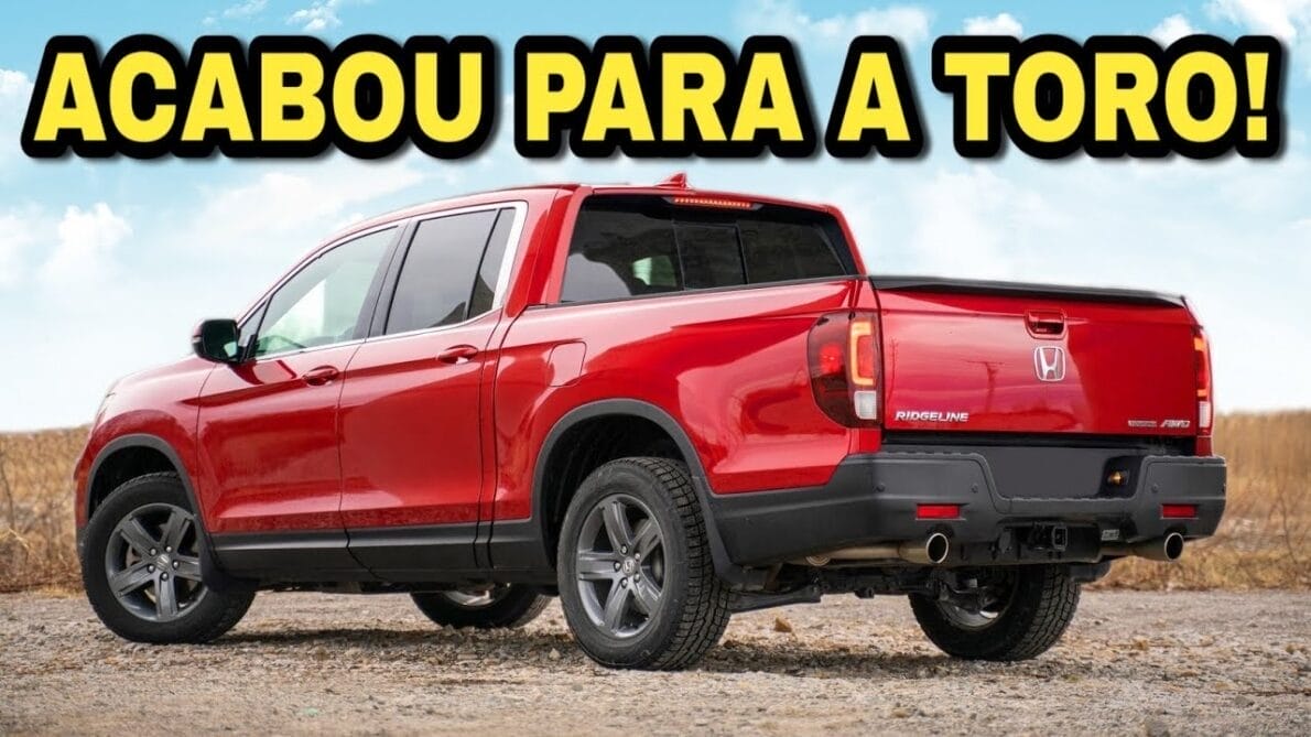 Nova picape Honda Ridgeline com motor V6 3.5 de 280 cv desbanca Fiat Toro, Ram Rampage e Renault Oroch