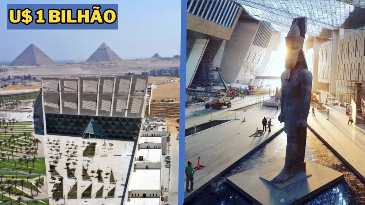 O Grande Museu do Egito, considerado o novo maior museu do mundo, finalmente abre suas portas, exibindo milhares de artefatos históricos, incluindo múmias antigas